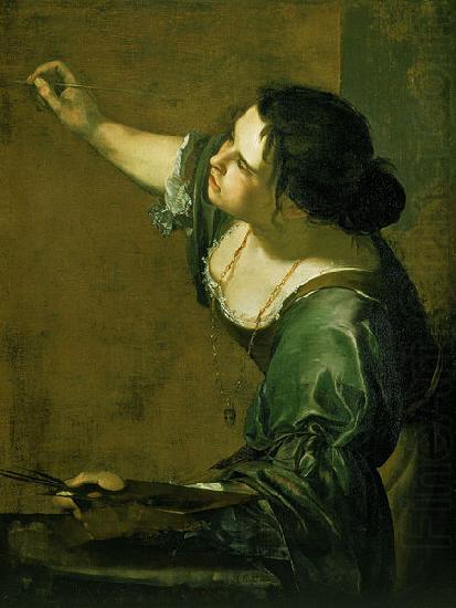 Artemisia  Gentileschi ArtemisiaSelfP china oil painting image